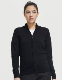 Women´s Zipped Knitted Cardigan Gordon