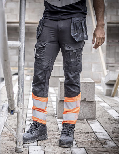 Hi-Vis X-Pro Stretch Holster Trouser (Class 1)