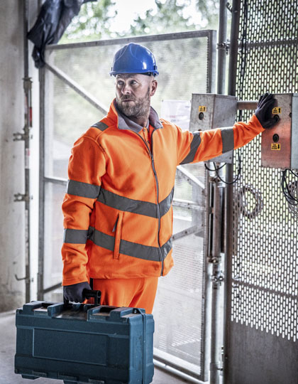 Pro Contract Hi-Vis Thor Fleece Jacket