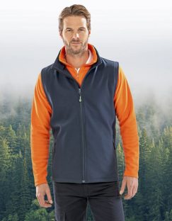 Men’s Printable Softshell Bodywarmer with Recycled Fleece Inner