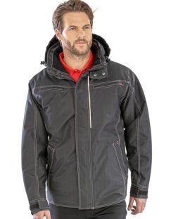 Denim Texture Rugged Jacket