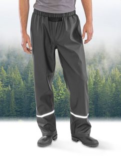 Prism PU Waterproof Trouser with Reflective Bands & Recycled Backing