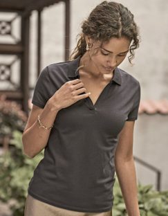 Women´s Luxury Stretch V-Neck Polo