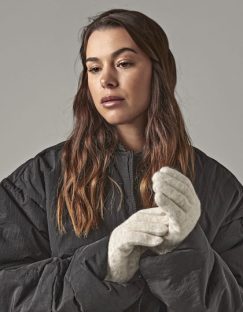 Cosy Ribbed Cuff Gloves