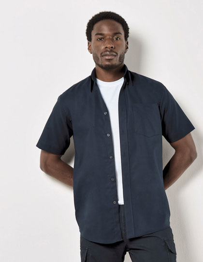 Men´s Classic Fit Workwear Oxford Shirt Short Sleeve