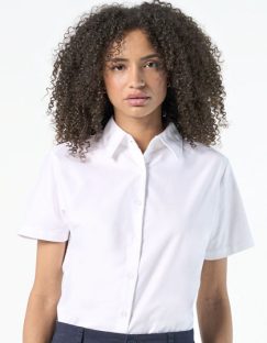 Women´s Oxford-Blouse Elite Short Sleeve