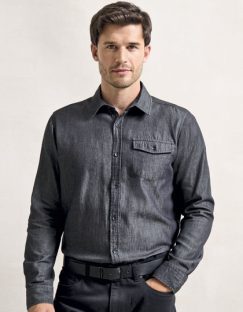 Men´s Jeans Stitch Denim Shirt