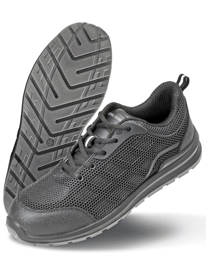 All Black Safety Trainer