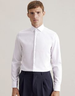 Men´s Shirt Regular Fit Fine Twill Longsleeve