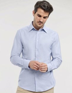 Men’s Long Sleeve Tailored Oxford Shirt