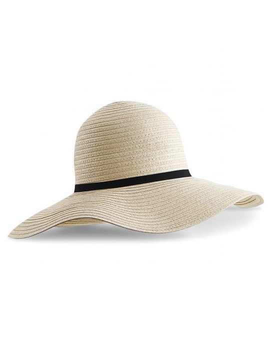 Słoneczny kapelusz Marbella Wide-Brimmed, Beechfield