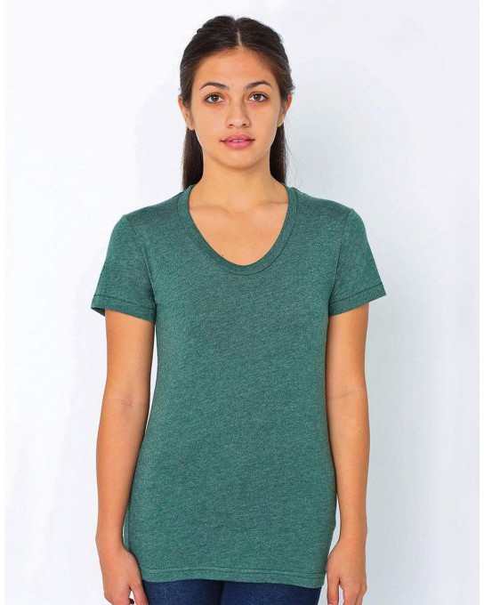 Damski T-Shirt Poly-Cotton, American Apparel